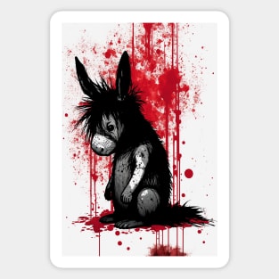 Emo Eeyore Sticker